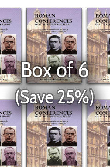 Roman Conferences of St. Maximilian M. Kolbe 25% bulk discount