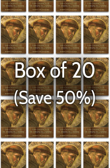 The Chaplet of St. Francis 50% bulk discount