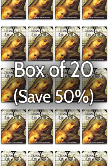 Devotion to Our Lady 50% bulk discount
