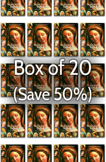 Do You Know Our Lady 50% bulk discount