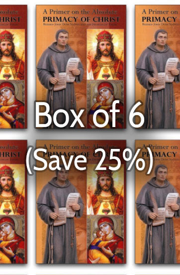 A Primer on the Absolute Primacy of Christ 25% bulk discount
