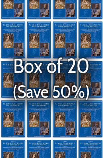 Bl. John Duns Scotus and His Mariology 50% bulk discount